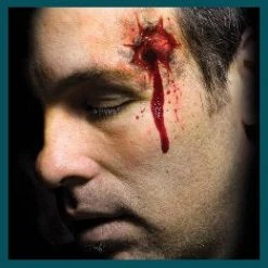 Carnival Products Accessoriesc Tinsley FX Temp Tattoo - Shot And Stabbed