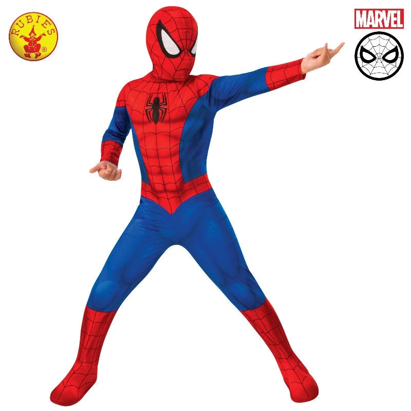 Rubie's Deerfield Spider-Man Classic Childrens Costume - Rubies Boys Costumes 1 Rubie's Deerfield Spider-Man Classic Childrens Costume - Rubies Boys Costumes