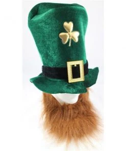 Trademart St Patricks Hat With Beard