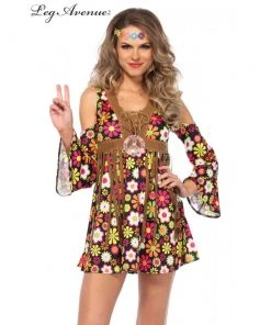 Tomfoolery Starflower Hippie Costume By Leg Avenue Ladiesc