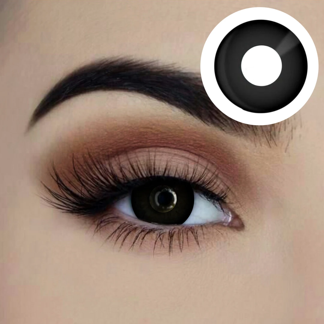 Swedia's Starry Eyed Yearly Contact Lenses-Black Out 2 Swedia's Starry Eyed Yearly Contact Lenses-Black Out