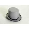Forum Novelties Hats & Headwear Stovepipe Tall Top Hat-Grey