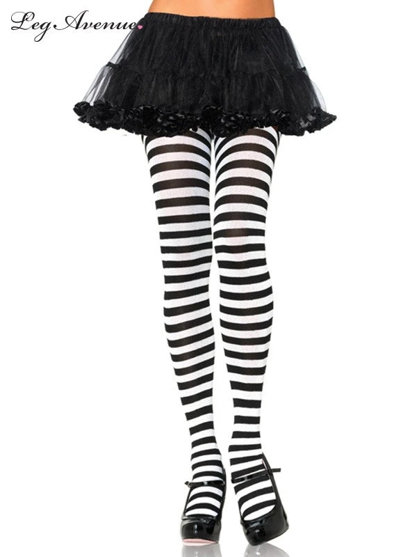 Tomfoolery Striped Tights - Asst Colors - Leg Avenue Accessoriesc 4 Tomfoolery Striped Tights - Asst Colors - Leg Avenue Accessoriesc