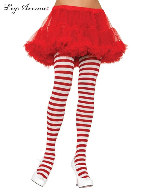 Tomfoolery Striped Tights - Asst Colors - Leg Avenue Accessoriesc 3 Tomfoolery Striped Tights - Asst Colors - Leg Avenue Accessoriesc
