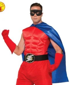 Rubie's Deerfield Adult Hero Cape - Blue, Red, Green Superheroes & Villains