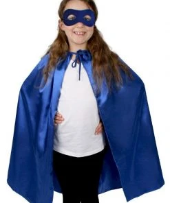 Tomfoolery Super Hero Cape And Mask - Assorted Colors