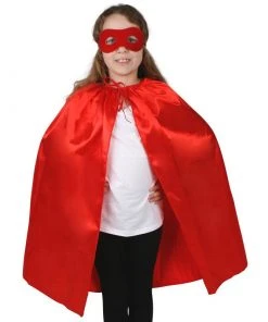 Tomfoolery Super Hero Cape And Mask - Assorted Colors