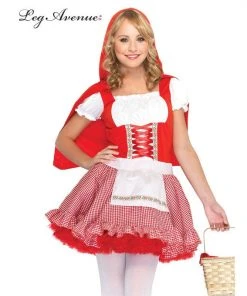 Tomfoolery Lil Miss Red Riding Hood - Girls Teen Around The World