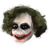 Rubie's Deerfield The Joker 3/4 Mask With Hair - Adult