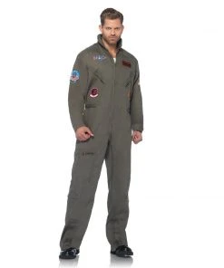 Tomfoolery Top Gun Flight Suit - Leg Avenue