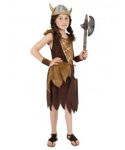 Smiffys Viking Costume - Girls