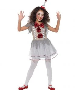 Smiffys Vintage Clown Girl Costume Girls Costumes