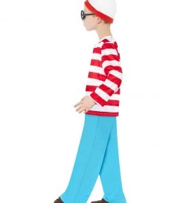 Smiffys Boys Costumes Wheres Wally Boys Costume