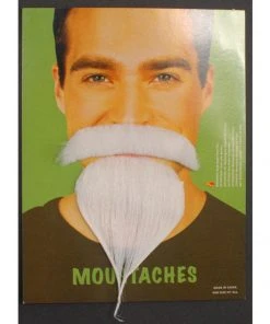 Interalia Group Facial Hair White Goatee And Mo