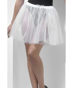 Smiffys Petticoat Underskirt - White Oktoberfest
