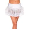 Brave N Krazy Oktoberfest White Petticoat With Lace Trim