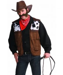 Forum Novelties Wild Western Cowboy Vest - Adult Mensc