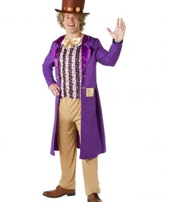 Rubie's Deerfield Mensc Willy Wonka Deluxe Costume - Adult 5 Rubie's Deerfield Mensc Willy Wonka Deluxe Costume - Adult