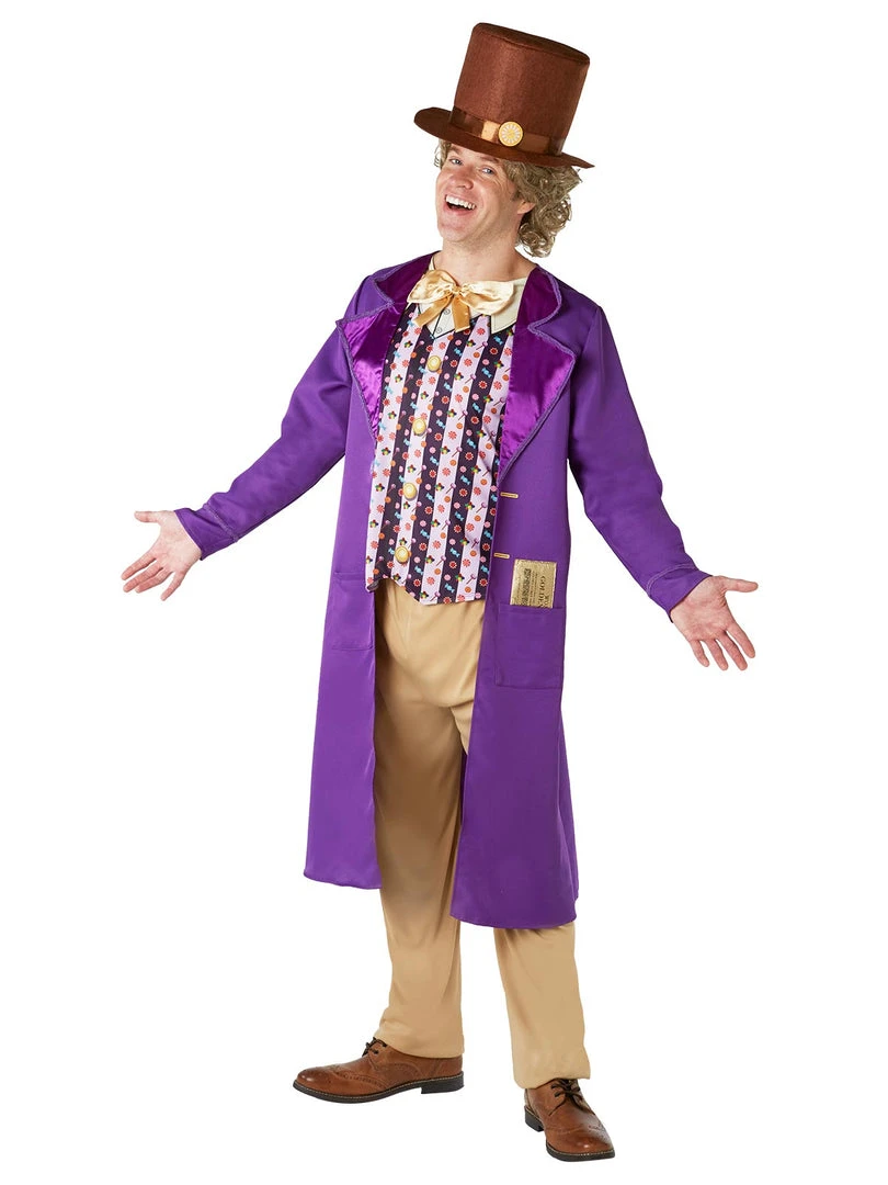 Rubie's Deerfield Mensc Willy Wonka Deluxe Costume - Adult 2 Rubie's Deerfield Mensc Willy Wonka Deluxe Costume - Adult