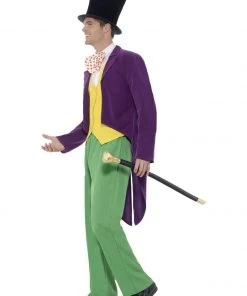 Smiffys Mensc Roald Dahl Willy Wonka Costume - Men's