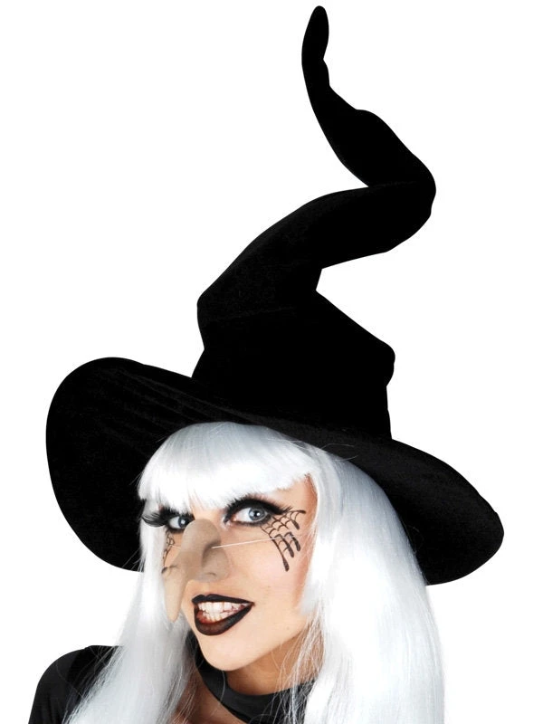 Tomfoolery Accessoriesc Witch Hat - Wired Velvet 1 Tomfoolery Accessoriesc Witch Hat - Wired Velvet