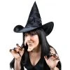 Tomfoolery Witch Set-Hat, Nose, Chin, Teeth & Claws Halloweenc