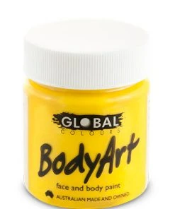 Interalia Group Yellow Face And Body Paint Accessoriesc